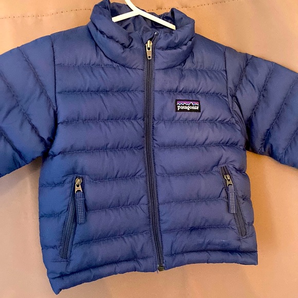 Patagonia Jackets & Coats Patagonia Blue Parka 6 Months Poshmark